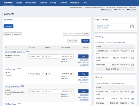 lsb bill pay mockup lsb bill pay mockup